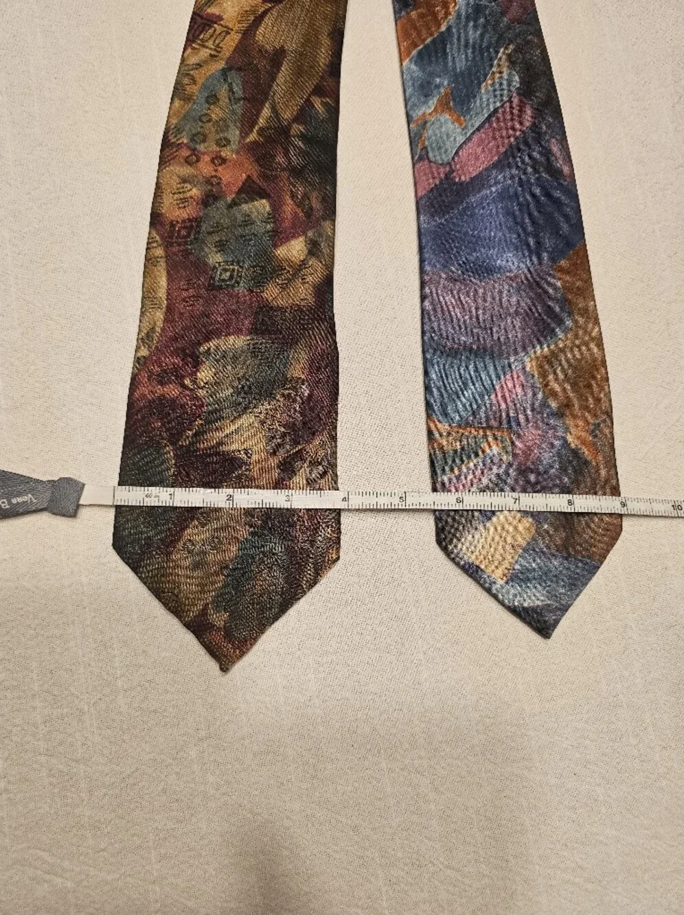 Necktie Abstract Print Lot Of 2